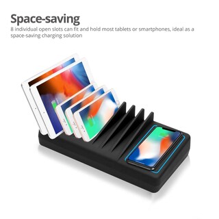 Foto 5 | Foto 5 | Estación De Carga Siig De 10 Puertos Usb De 90 W Con Qi Wireless Y Usb C - Venta Internacional.