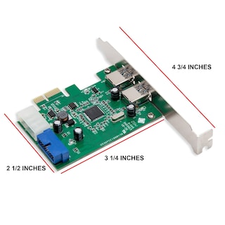 Foto 2 | Foto 2 | Tarjeta De Entrada/salida Io Crest Sy-pex20140 Usb 3.0 Pcie X1 - Venta Internacional.