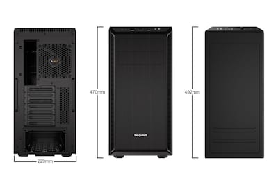 Foto 2 | Foto 2 | ¡silencio En El Chasis De La Computadora! Pure Base 600 Atx En Negro - Venta Internacional.