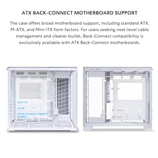 Foto 5 | Foto 5 | Funda Para Ordenador Lian Li O11d Mini V2 Flow White Con 5 Ventiladores - Venta Internacional.