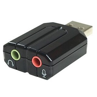 Foto 1 | Foto 1 | Adaptador Estéreo Usb Savvyoutlet Con Entrada De Micrófono 4 Cm - Venta Internacional.