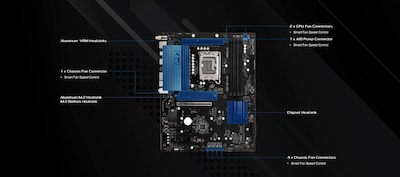 Foto 7 | Foto 7 | Placa Madre Asrock Z890 Pro-a Wifi 6e Lga1851 Ddr5 256 Gb Atx - Venta Internacional.
