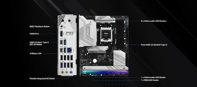 Foto 3 | Foto 3 | Placa Madre Asrock B850 Pro Rs Amd Am5 Ddr5 8000 Mhz Atx - Venta Internacional.