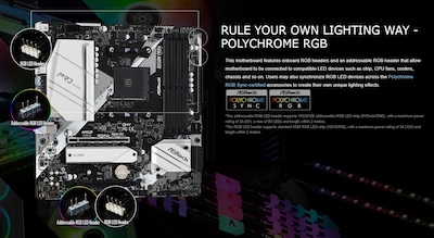 Foto 6 | Foto 6 | Placa Madre Asrock B550m Pro4 Ddr4 4733+ Oc Am4 Ryzen - Venta Internacional.