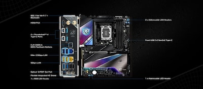 Foto 5 | Foto 5 | Placa Madre Asrock Z890 Nova Wifi 7 Thunderbolt Ddr5 9200 Mhz - Venta Internacional.