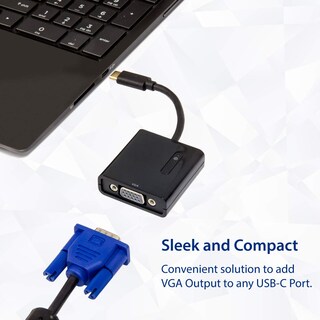 Foto 2 | Foto 2 | Adaptador Usb Tipo C A Vga Syba Admite Una Resolución De 1080p - Venta Internacional.