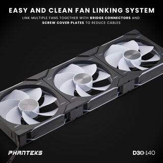 Foto 5 | Foto 5 | Ventilador Phanteks D30-140 Drgb Pwm Paquete De 3 Unidades Flujo De Aire Inverso - Venta Internacional.