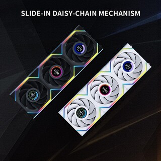 Foto 3 | Foto 3 | Paquete Triple Lian Li Uni Fan Sl Lcd Inalámbrico De 120 Mm Argb - Venta Internacional.