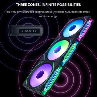 Foto 3 | Foto 3 | Paquete Triple De Ventilador Inalámbrico Sl-infinity De Lian Li  120 Mm - Venta Internacional.