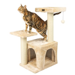 Foto 2 | Foto 2 | Árbol Para Gatos Armarkat A3207 Color Beige 56 X 43 X 81 Cm Con Rascadores - Venta Internacional.