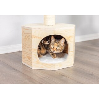 Foto 7 | Foto 7 | Condominio De Madera Maciza Cat Tree Armarkat S2906 Con Cojín De 74 Cm De Alto - Venta Internacional.