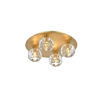 Foto 3 | Foto 3 | Lámpara De Techo Elegant Lighting Graham De 4 Luces Hierro Dorado - Venta Internacional.