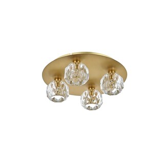 Foto 7 | Foto 7 | Lámpara De Techo Elegant Lighting Graham De 4 Luces Hierro Dorado - Venta Internacional.