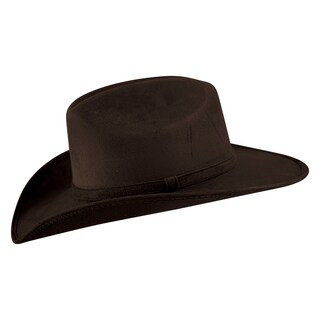 Foto 1 | Foto 1 | Sombrero Unisex Café Oscuro Gamuzina Gamuza Americana ''m'' Nueva Imagen