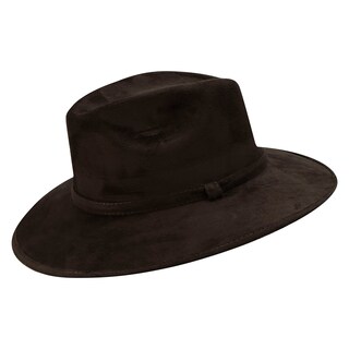 Foto 1 | Foto 1 | Sombrero Unisex Café Oscuro Gamuzina Gamuza Indiana ''m'' Nueva Imagen