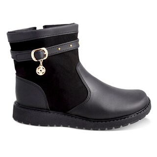 Foto 1 | Foto 1 | Bota Para Niña Marca Lucho Mod. 292 Negro Con Dije Decorativo