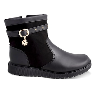 Foto 1 | Foto 1 | Bota Para Niña Marca Lucho Mod. 292 Negro Con Dije Decorativo