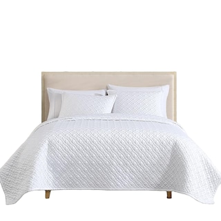 Foto 1 | Foto 1 | Set De Colcha Benzara Keo King Reversible Blanco Sedoso Tencel - Venta Internacional.
