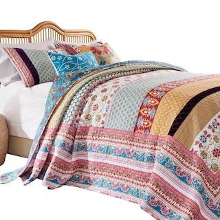 Foto 2 | Foto 2 | Juego De Ropa De Cama Benzara Ello De Algodón Bohemio 3 Piezas Tamaño Queen - Venta Internacional.