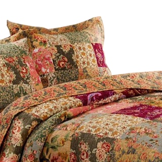 Foto 4 | Foto 4 | Juego De Sábanas Benzara Kamet King Patchwork Floral 305 X 300 Cm - Venta Internacional.