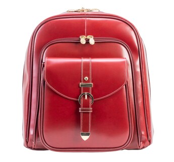 Foto 1 | Foto 1 | Mochila De Trabajo De Piel Mcklein Olympia Para Portátiles De 11 Pulgadas - Venta Internacional.
