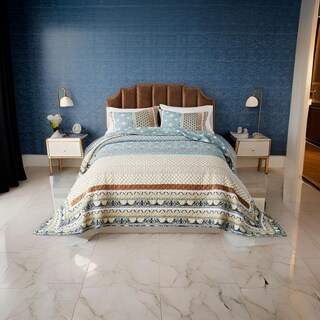 Foto 6 | Foto 6 | Juego De Ropa De Cama Benzara Ello Queen Bohemio Multicolor 280 X 300 Cm - Venta Internacional.