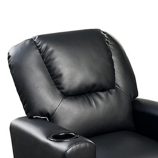 Foto 3 | Foto 3 | Sillón Reclinable Para Jóvenes Benzara Nik 56 Cm Acolchado Negro - Venta Internacional.