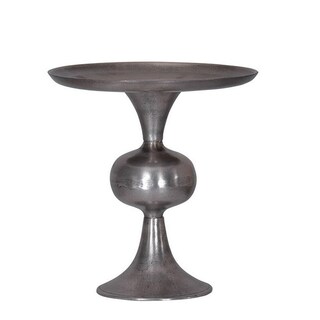 Foto 2 | Foto 2 | Soporte Para Tartas Benzara Ria De 36 Cm Aluminio Plateado - Venta Internacional.