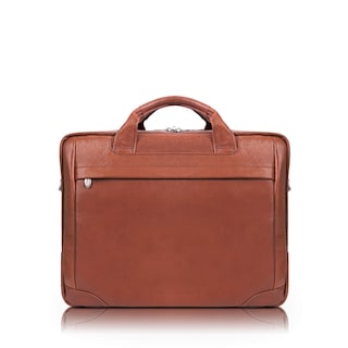 Foto 1 | Foto 1 | Handbag Mcklein Montclare Maletín De Piel Para Tablet De 13 Pulgadas  Color Marrón - Venta Internacional.
