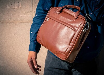 Foto 7 | Foto 7 | Handbag Mcklein Montclare Maletín De Piel Para Tablet De 13 Pulgadas Color Marrón - Venta Internacional.