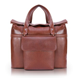Foto 1 | Foto 1 | Maletín De Cuero Con Tapa Enrollable Para Portátil Mcklein S Series 17 Pulgadas Marrón - Venta Internacional.