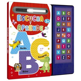 Foto 1 | Foto 1 | Libro Infantil Escucha Y Aprende Abc Con Sonidos
