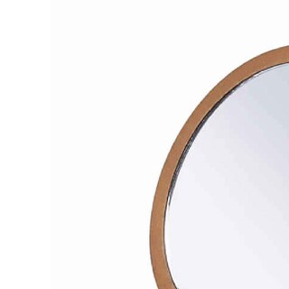 Foto 3 | Foto 3 | Pedestal De Maquillaje Redondo Mirror Benzara De Madera 14 Cm De Alto - Venta Internacional.