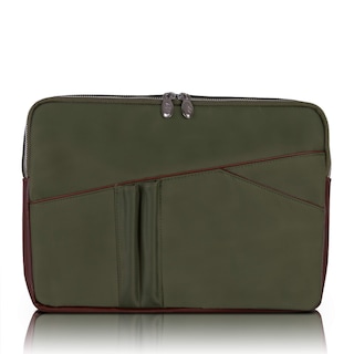 Foto 1 | Foto 1 | Funda Para Portátil Mcklein Crescent De Piel De Nailon De 14 Pulgadas Color Verde - Venta Internacional.