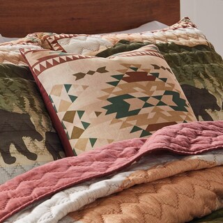 Foto 2 | Foto 2 | Almohada Benzara Kip De 18 Pulgadas Diseño Geométrico Del Suroeste - Venta Internacional.