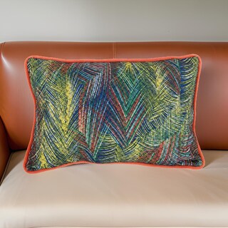 Foto 6 | Foto 6 | Almohada Benzara De Tela Con Arte Abstracto 51 X 36 Cm Juego De 2 - Venta Internacional.