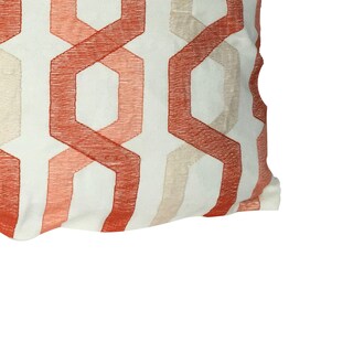 Foto 4 | Foto 4 | Almohada Benzara Contemporánea De Algodón Con Bordado Geométrico 46 X 46 X 17 Cm - Venta Internacional.