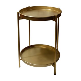 Foto 2 | Foto 2 | Mesa Tup The Urban Port De 51 Cm De Altura Redonda Color Dorado Mate - Venta Internacional.