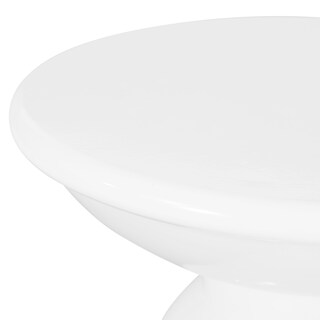 Foto 3 | Foto 3 | Mesa Benzara Suma 38 Cm Redonda Para Exteriores Hierro Blanco - Venta Internacional.