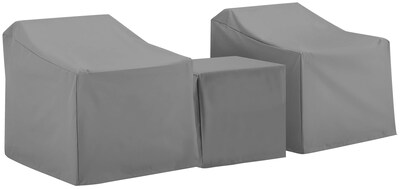 Foto 1 | Foto 1 | Juego De Fundas Para Muebles Crosley Impermeables Color Gris De 3 Piezas - Venta Internacional.
