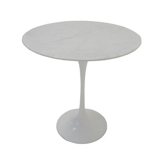 Foto 1 | Foto 1 | Mesa Benzara Sufi Con Superficie Redonda De Mármol 53 Cm Base De Pedestal - Venta Internacional.