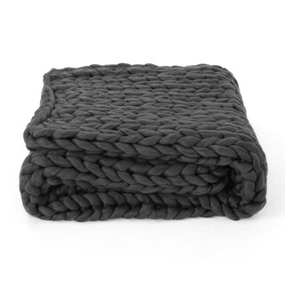 Foto 1 | Foto 1 | Manta Benzara Moon Throw 152 Cm Tejido Acrílico Gris Oscuro - Venta Internacional.