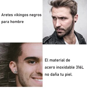 Foto 3 | Foto 3 | 9pares Aretes Xtellar Hombre Piercing Acero Inoxidable