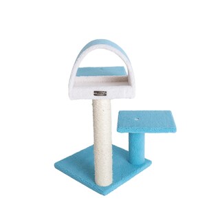 Foto 3 | Foto 3 | Árbol Para Gatos Armarkat B2903 74 Cm De Altura Azul Con Túnel - Venta Internacional.