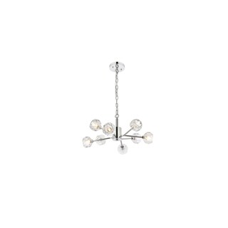 Foto 1 | Foto 1 | Luminaria Elegant Lighting Graham De 8 Luces Cromadas - Venta Internacional.