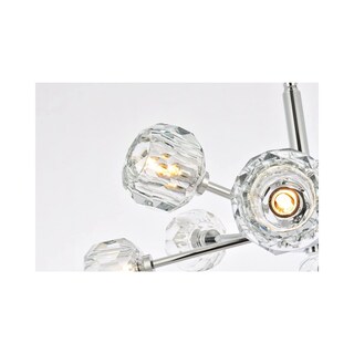 Foto 4 | Foto 4 | Luminaria Elegant Lighting Graham De 8 Luces Cromadas - Venta Internacional.