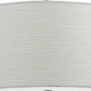 Foto 2 | Foto 2 | Lámpara Colgante Benzara Drum Pantalla De Tela 46 X 46 X 21 Cm - Venta Internacional.