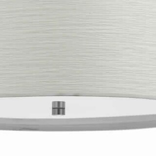 Foto 6 | Foto 6 | Lámpara Colgante Benzara Drum Pantalla De Tela 46 X 46 X 21 Cm - Venta Internacional.