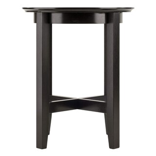 Foto 3 | Foto 3 | Mesa Winsome Toby Espresso De Madera Maciza 46 X 46 X 56 Cm - Venta Internacional.