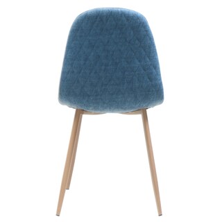 Foto 4 | Foto 4 | Set De 2 Sillas Benzara Reva Con Estructura De Hierro Azul - Venta Internacional.